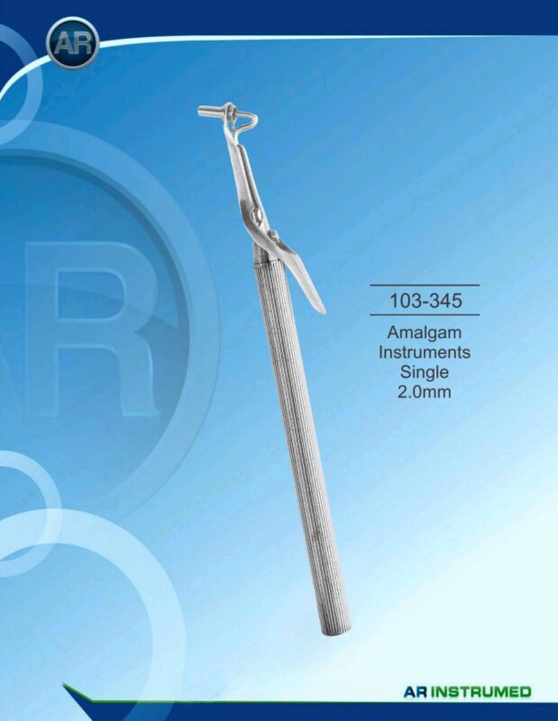 AR INSTRUMED Amalgam Carrier Single Tip 2.0 mm Stainless Steel Instrument