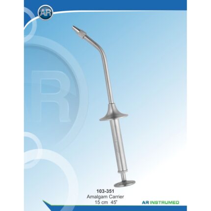 AR INSTRUMED Amalgam Carrier 14 cm 15 Degree Stainless Steel Instrument