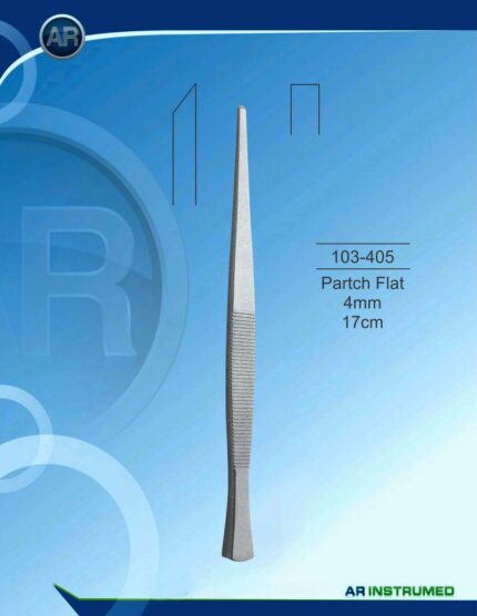 AR INSTRUMED Bone Chisel 4mm Partsch Flat 17 cm Stainless Steel