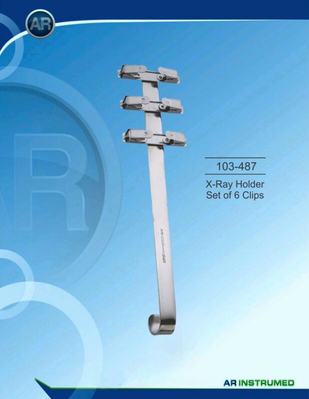 X Ray Holder Set of 6 Clips