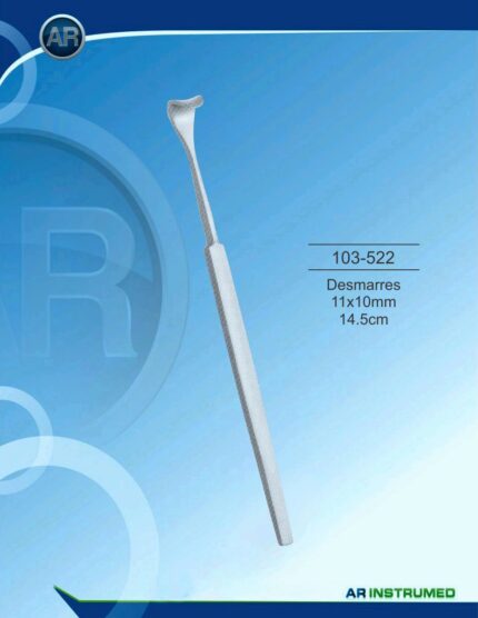 AR INSTRUMED Desmarres Retractor 11 × 10 mm 14.5 cm Stainless Steel Surgical Instrument