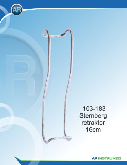 AR INSTRUMED Sternberg Retractor 16 cm Stainless Steel Instrument