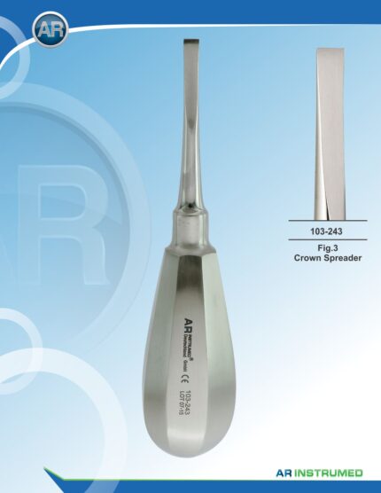 • AR INSTRUMED Crown Remover Dental Instrument Stainless Steel Tool