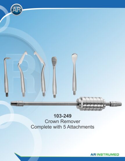 AR INSTRUMED Dental Morrell Crown Remover with Attachments Pakistan