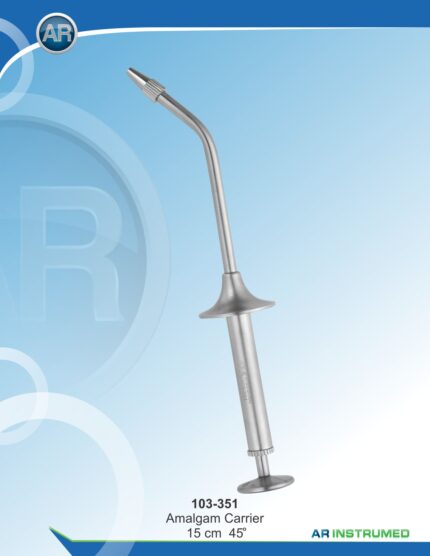 Autoclavable Amalgam Carrier 45 Degree Dental Instrument