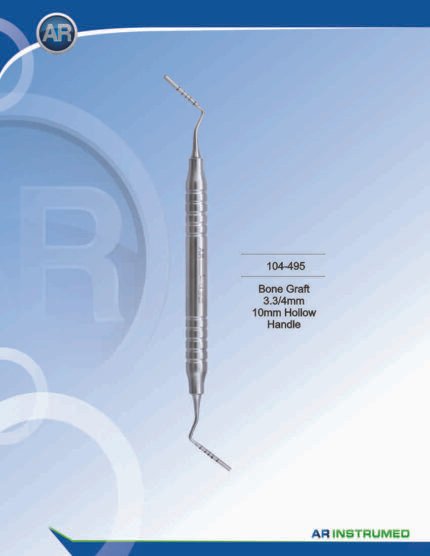 AR INSTRUMED Bone Graft 3.3/4 mm Stainless Steel Instrument