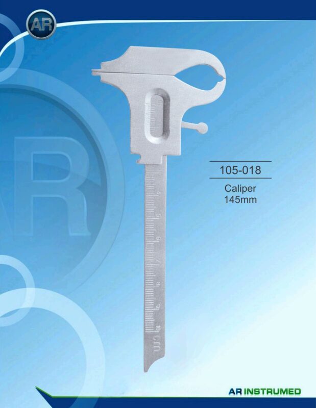 AR INSTRUMED Caliper 145 mm Stainless Steel Measuring Instrument