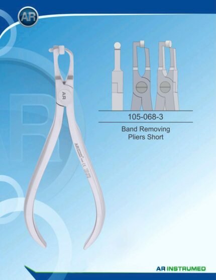 AR INSTRUMED Band Removing Pliers Short Stainless Steel Orthodontic Instrument