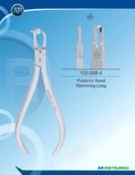 AR INSTRUMED Posterior Band Removing Long TC Stainless Steel Orthodontic Instrument