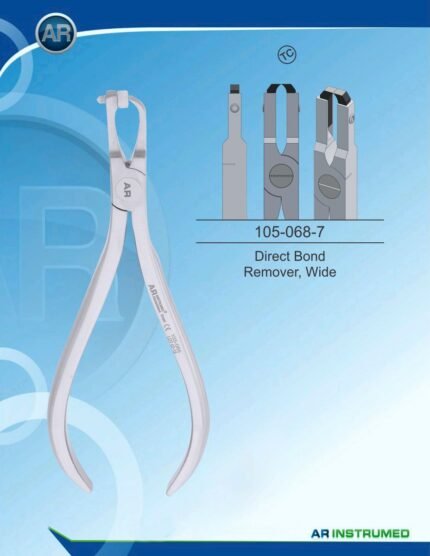 AR INSTRUMED Direct Bond Remover Wide TC Stainless Steel Orthodontic Instrument