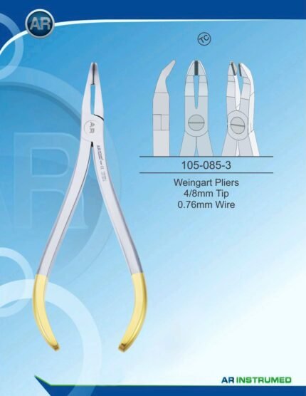 Orthodontic Weingart Pliers 0.028 Inch Wire Capacity