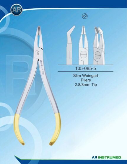 AR INSTRUMED Slim Weingart Pliers TC Stainless Steel Orthodontic Instrument