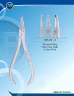 Orthodontic How Style Utility Plier 0.020 Inch Wire Capacity