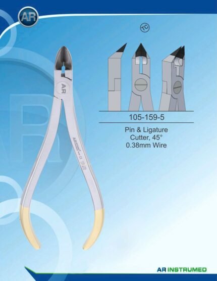 Orthodontic Pin and Ligature Cutter 0.012 Inch Wire Capacity