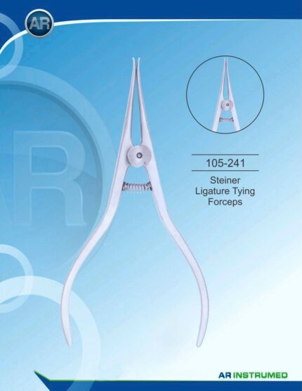 AR INSTRUMED Steiner Ligature Tying Forceps Stainless Steel Orthodontic Instrument