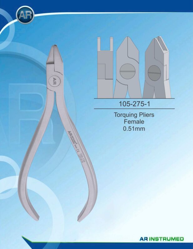 AR INSTRUMED Torquing Pliers Female Orthodontic Instrument