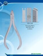 AR INSTRUMED Detailing Step Pliers 1/2 mm TC Stainless Steel Orthodontic Instrument