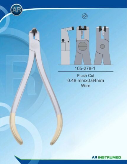 AR INSTRUMED Flush Cut with Hold Plier TC Stainless Steel Orthodontic Tool