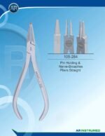 Orthodontic Straight Pin Holding Plier 0.020 Wire Dental Tool
