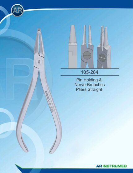Orthodontic Straight Pin Holding Plier 0.020 Wire Dental Tool