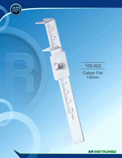 AR INSTRUMED Caliper Flat 130 mm Stainless Steel Measuring Instrument