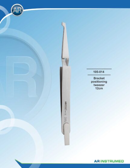 Dental Bracket Placement Tweezer Stainless Steel Straight Tip Pakistan