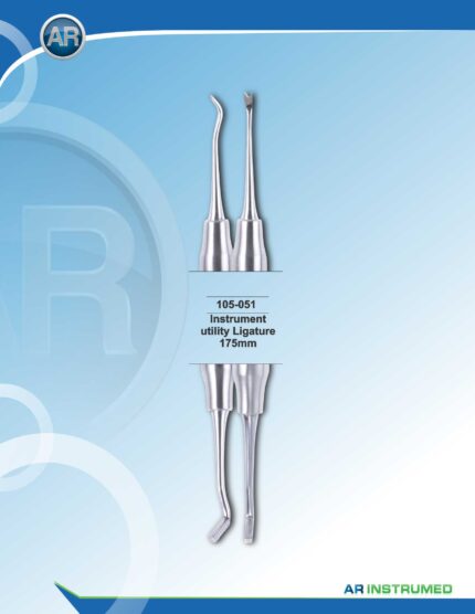 AR INSTRUMED Ligature Forceps Applicator 17.5 cm Orthodontic Instrument