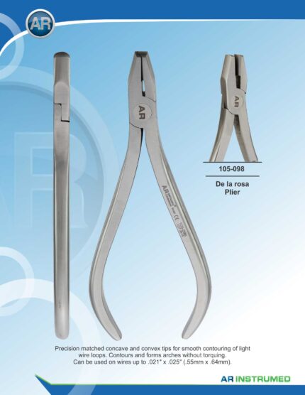 AR INSTRUMED Dela Rosa Arch Forming Plier Stainless Steel