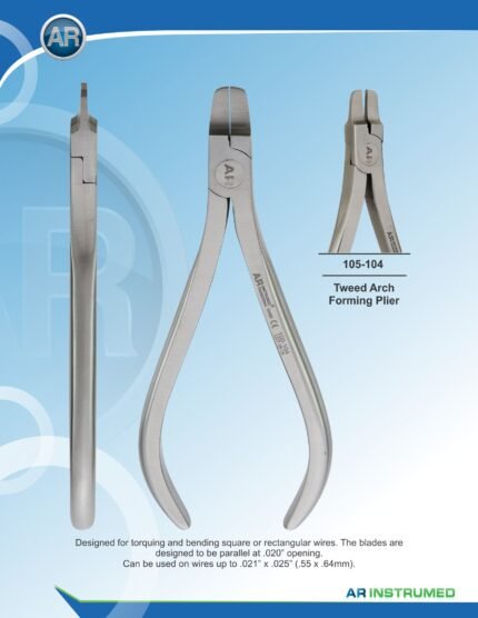 AR INSTRUMED Dental Tweed Rectangular Arch Forming Plier Pakistan