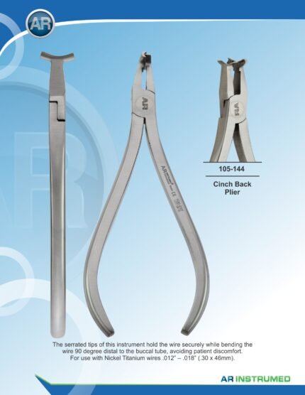 AR INSTRUMED Dental Hammerhead NiTi Cinch Back Plier Pakistan