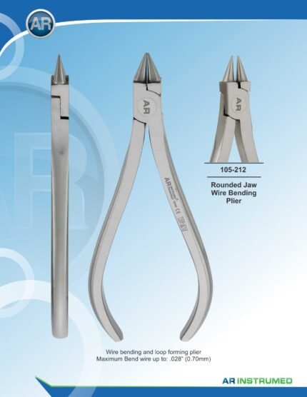 AR INSTRUMED Rounded Jaw Wire Bending Plier Orthodontic Instrument