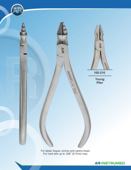 AR INSTRUMED Young Pliers 0.028 Inch Orthodontic Instrument