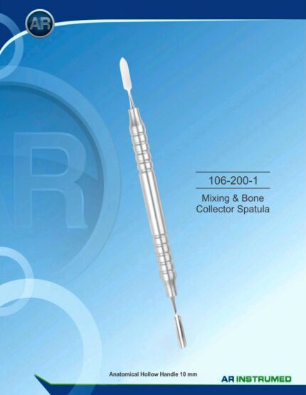 • Autoclavable Dental Mixing Spatula 10mm Hollow Handle Instrument