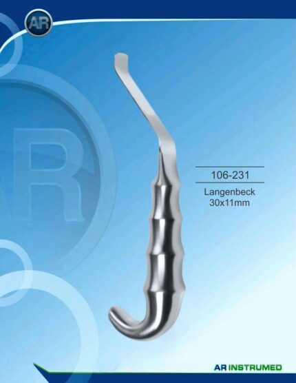 AR INSTRUMED Langenbeck Retractor 30×11 mm Surgical Instrument