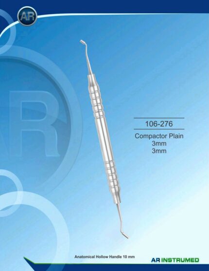 Dental Bone Compactor 3/3 mm AR INSTRUMED Implant Tool