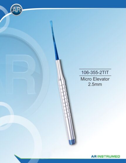 AR INSTRUMED Dental Mini Root Elevator 2.5mm Blue Plasma Tip Pakistan