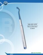 AR INSTRUMED Dental Mini Root Elevator 3.5mm Plasma Peer Curved Tip Pakistan