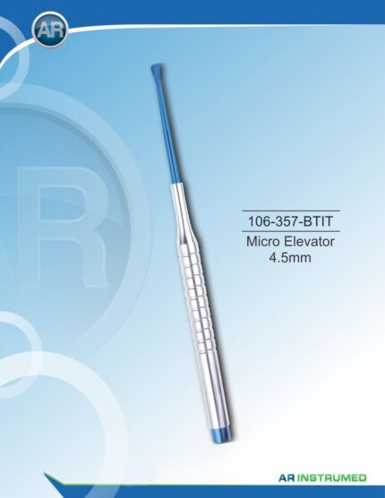 AR INSTRUMED Dental Mini Root Elevator 4.5mm Plasma Straightly Curved Tip Pakistan