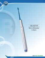 AR INSTRUMED Dental Mini Root Elevator 3.5mm Plasma Straightly Curved Tip Pakistan