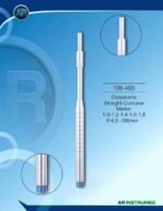 Osteotom Straight-Concave Marks: 1,0-1,2-1,4-1,6-1,8 ø4.9 -180mm - Image 2