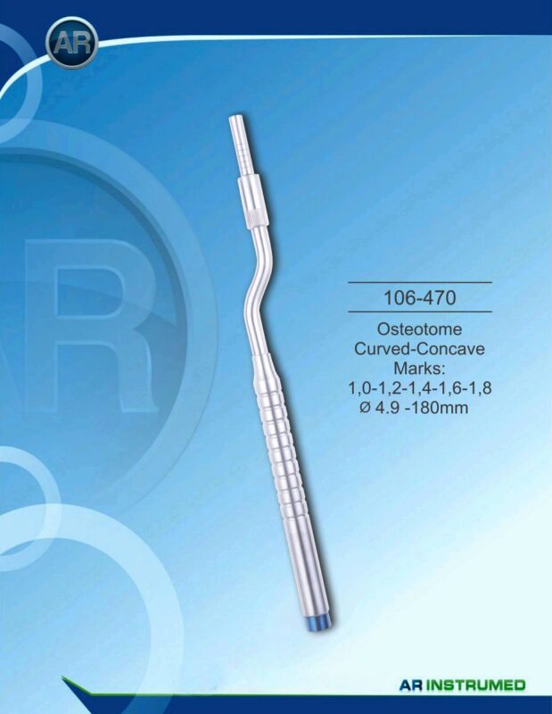 Osteotome With Measurement Marks 1.0 to 4.9 mm AR INSTRUMED Tool