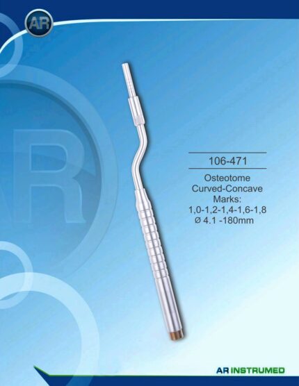 Osteotome With Measurement Marks 1.0 to 4.1 mm AR INSTRUMED Tool
