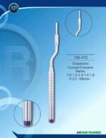 Osteotom Curved-Concave Marks: 1,0-1,2-1,4-1,6-1,8 ø3.2 -180mm - Image 2