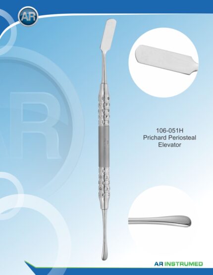 AR INSTRUMED Pichard Periosteal Elevator 19 cm Stainless Steel Instrument