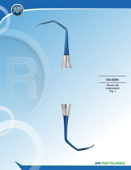 AR INSTRUMED Sinus Lift Instrument Fig 1 Titanium Coated Tip