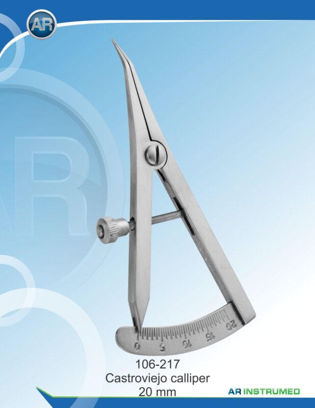 AR INSTRUMED Castroviejo Curved Dental Caliper Pakistan