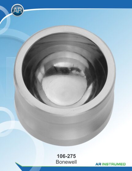 Dental Material Mixing Bowl Polished Stainless Steel Pakistan