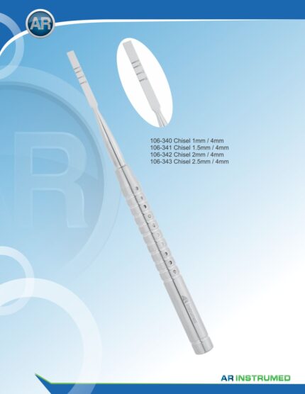AR INSTRUMED Bone Chisel Stainless Steel Surgical Instrument