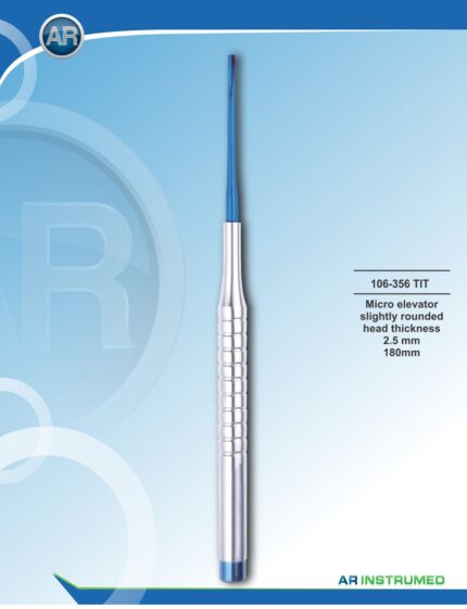 AR INSTRUMED Dental Mini Root Elevator 2.5mm Blue Plasma Tip Pakistan