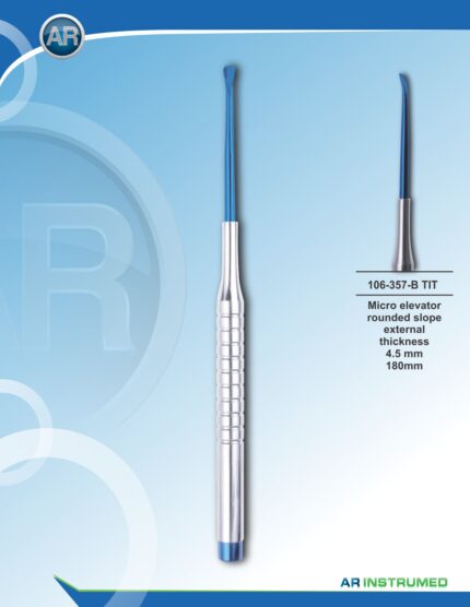 AR INSTRUMED Micro Elevator Bayonet Dental Surgical Instrument Stainless Steel
